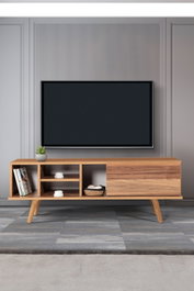 Hanah Home Ela 3332 Soporte para TV Nogal